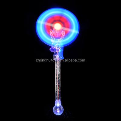 China LED Party Supplies Hot Sale Halloween Party Supplies Unicorn Rainbow Spinning Wand Light for sale