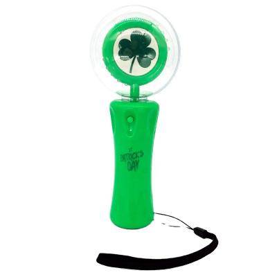 China Plastic Saint Patricks Day Event and Party Supplies St. Patrick's Day Props Light Up Shamrock Party Supplies for sale