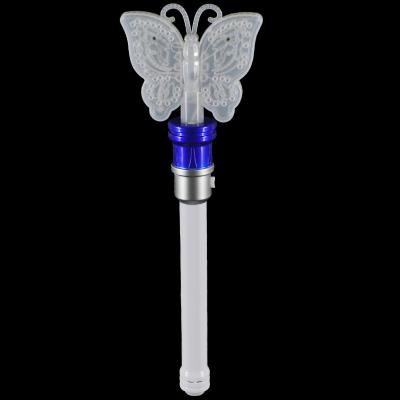 China Birthday Party Supplies Plastic Flashing Led Spinning Light Magic Wand For Kids for sale