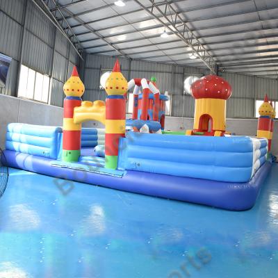 Κίνα Διογκώσιμο πάρκο νερού Bouncy Castle παιδιών προς πώληση