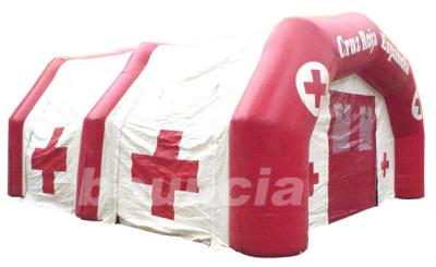 China Inflatable Airtight Medical Tent TEN64 with Durable Anchor Rings for sale