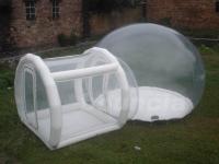 China 0.5mm TPU Inflatable Show Ball With 0.6mm PVC Tarpaulin Base And Tunnel for sale