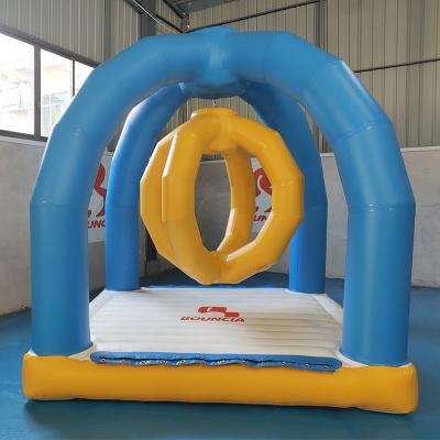 China Hamaca inflable de la lona del PVC del artículo 0.9m m para la piscina en venta