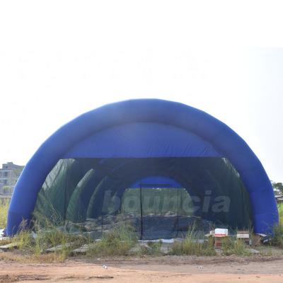 Chine longue grande arène gonflable de Paintball de 30m pour l'activité en plein air à vendre