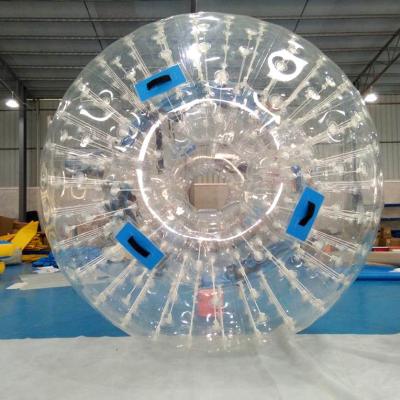 Κίνα διογκώσιμη Zorb 1.0mm σφαίρα PVC με τα μαλακά πίσω μαξιλάρια προς πώληση