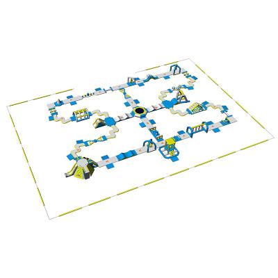 중국 아이들 수중 스포츠 장비 팽창식 물 공원 200 사람들 수용량 판매용