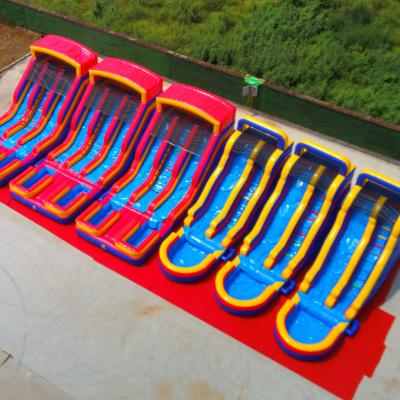 China Party/outdoor/indoor/rental custom wholesale water color commercial inflatable slide combo on sale for sale