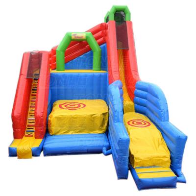 China Wholesale Custom Giant Inflatable Slide Red And Blue Playground Jumper N Jumper Red And Blue Parties/Events For Sale for sale