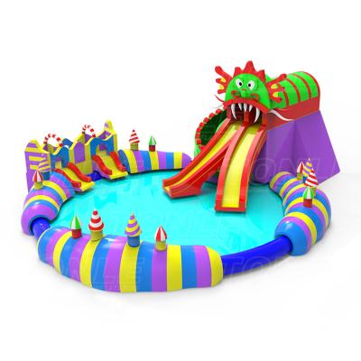 China water pool/lack insect inflatable water park/sea etc. for sale