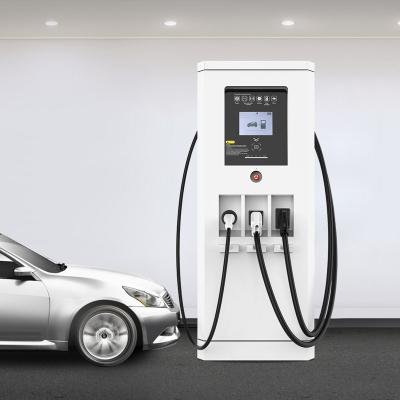 China CCS 60kw OCPP DC EV Fast Charger Station with Power RFID and 4G Auto Charging ROHS Protection Produced NKR-ADC for sale