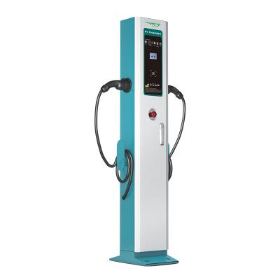 China NKR-AC002 Floor Stand Sokcet Type EV Charger For Electric Car H163*W28*T19CM for sale