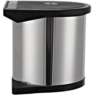 China Sustainable stainless steel and plastic kitchen pull out plastic trash can cabinet trash can for sale