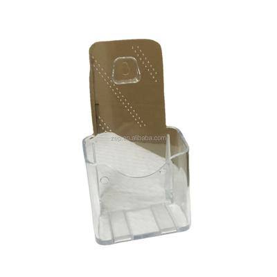 China Eco - Friendly A6 Brochure Holder With Card Holders Clear Plastic Brochure Organizer for sale