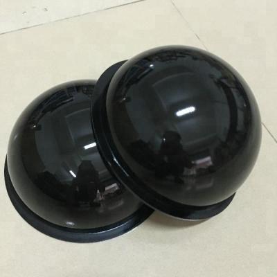 China Wholesale Europe Black Plastic Acrylic Half Sphere Plexiglass Hemisphere for sale