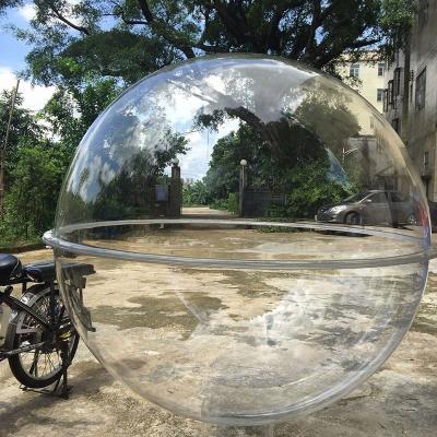 China Transparent Plastic Sphere Wholesale Acrylic Giant Half Sphere Custom From Europe for sale