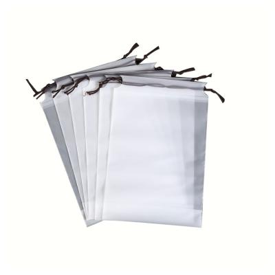 China Wholesale Clear Plastic Drawstring Candy Moisture Proof Storage Drawstring Bag for sale