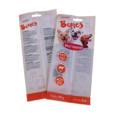 China Lovely And Simple Safety Atmosphere Custom Pet Food Storage Packaging Bag for sale