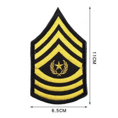 China Viable Wholesale Custom Badge Embroidery Patch Apparel Decoration Patches for sale