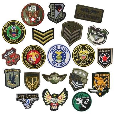 China Sustainable China Manufacturer Army Green For Apparel Embroidery Patches for sale