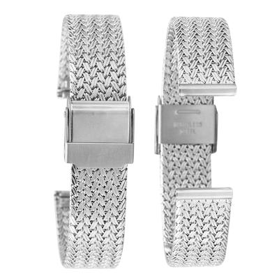 China Different Design Stainless Steel High Quality Milanese Mesh Replacement Watch Bands Universal Watch Bands For Apple Watch for sale