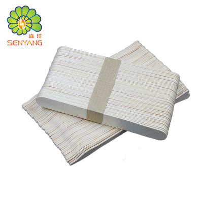 China China factory disposable wooden spatula for hot wax for sale