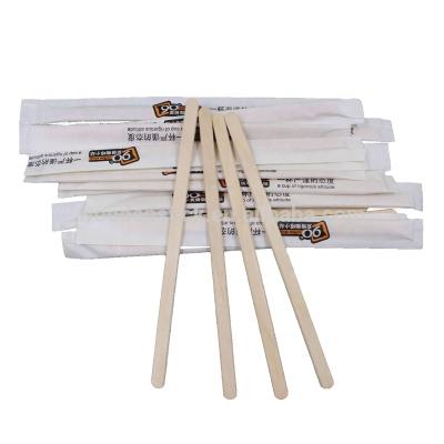 China Sustainable Boxed Birch Wooden Tea Stir Sticks Coffee Stirrer for sale