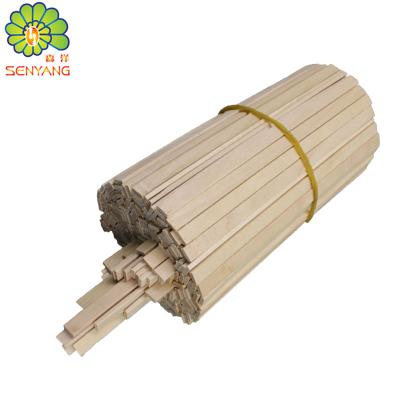 China Viable best selling 90mm and 105mm coffee wood bamboo disposable stirrers for sale