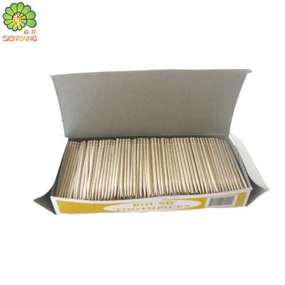 China Disposable Disposable Flavored Eco-Friendly Flat Wooden Toothpicks for sale