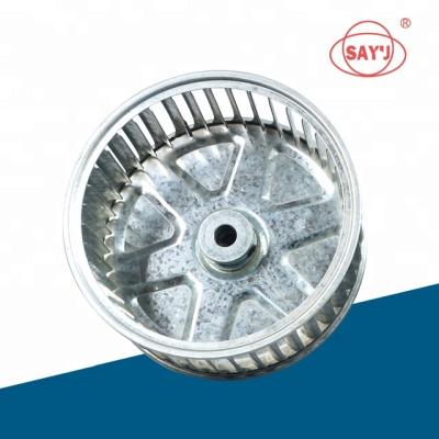 China Used in 12inch high temperature centrifugal resistance fan single side impeller fan impeller for sale