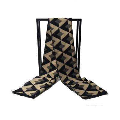 China New European American wholesale new high fashion cashmere scarf men's fashion printed viscous scarf for sale