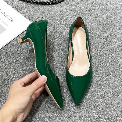 China Other Hot Sale Plus Size 43 Pointed Toe Women Party High Heels Shoes Elegant Ladies Shoes for sale