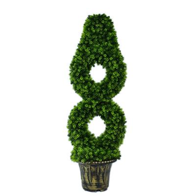 China 120cm Contemporary Hot Sale Artificial Spiral Plant Topiary Tree MY1193 for sale