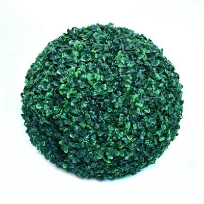 China Art Decor Wholesale Artificial Boxwood Grass Topiary Ball for Outdoor Indoor Decoration for sale