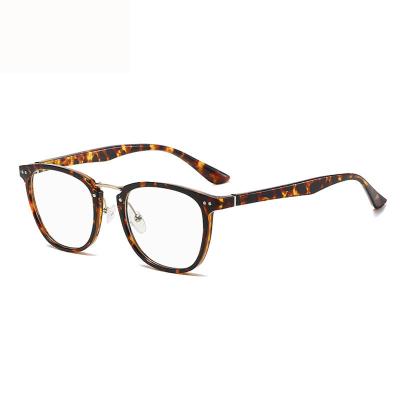 China Custom Dropshipping 807New Fashion Man Sunglasses Acetate Glass Eyewear Optical Frames Custom OEM Glasses Frames Handcrafted Unique Square Eye Glasses For Women Men for sale