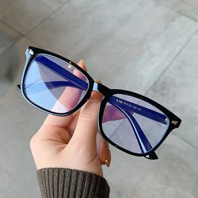 China Fashion Sunglasses JT5010 Classic Glass Frame Brand Designer Fashion Square Metal Optical Frames Anti-blue Light Computer Glasses for sale