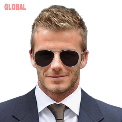 China Fashion Sunglasses Aviation Metail Frame Quality Spring Leg Men's Oversized Sunglasses Polarized Pilot Male Sun Glasses Training for sale