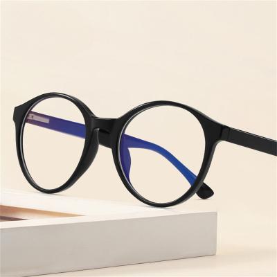 China Gullvine CJ8823 TR90 Fashion Brand Designer UV400 Protection GlassesFrames Blue Rectangle Small Square Anti Light Glass Frame for sale