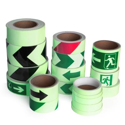 China OEM Night Waterproof Glow In The Dark Tape Green for sale