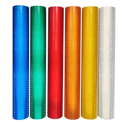 China 1.22*45.72m Engineering Grade Prismatic Reflective Film EGP Reflective Sheeting for sale