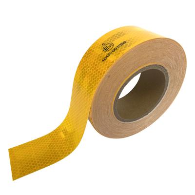 China Waterproof Adhesive Truck Safety Retro ECE 104r Cinta Reflectiva Reflective Tape for sale