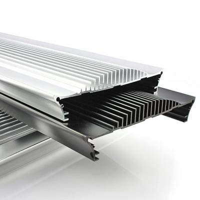 China Heatsink OEM Customized Elevate Lightweight Extruded Quantum Led Radiator Heatsink Aluminum Extrusion Profile for sale