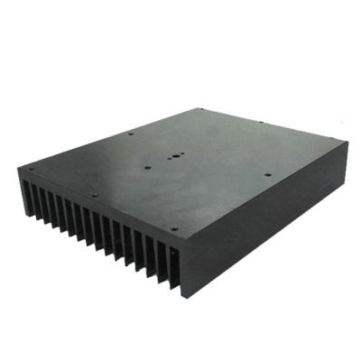 China Custom Anodized Aluminum Radiator Square Aclidinium Fiit Heatstick Profile Extrusion Heatsink Plate for sale