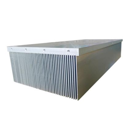 China Custom Electronic Heatsink CNC Aclidinium Fiit Heatstick Aluminum Extrusion Profiles Skived Fin Heatsink for sale