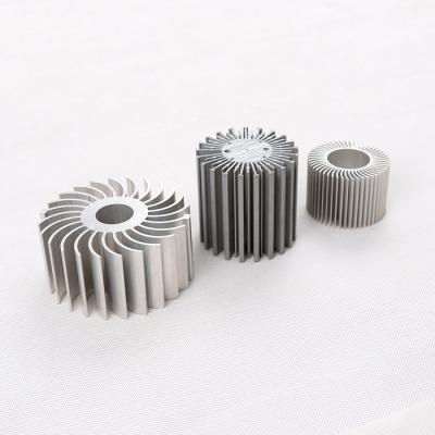 China Custom Round Aluminum Profile Extrusion Radiator Enclosure Profiles Circular Radiator for sale