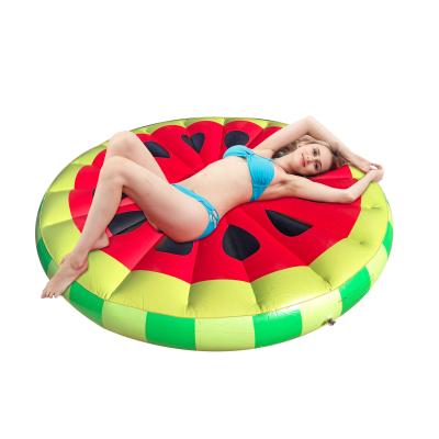 Cina 0.32mm BSCI gonfiabile Floating Island Party Melone piscina galleggiante in vendita