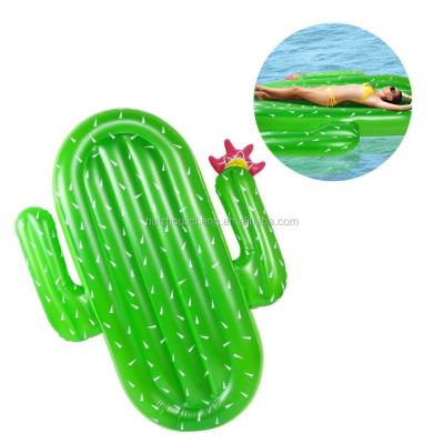 China Kinderen Cactus opblaasbaar zwembad Float Groen Outdoor Raft Lounge Voor volwassenen Zomerfeest Te koop