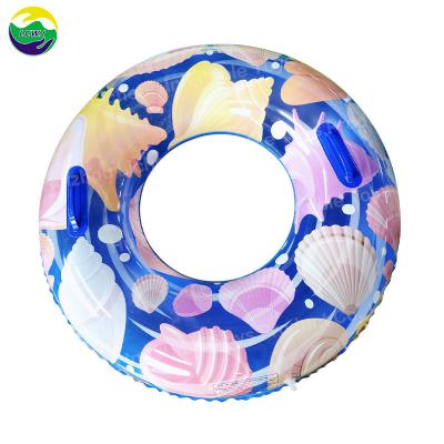 China Meeresschalen Transparent Baby Swim Ring Aufblasbare Schwimmbad Schwimmbäder 0,22mm zu verkaufen