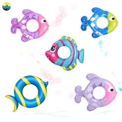 China 0.25mm Inflable piscina exterior tubo flotante de peces juguetes de piscina natación balsa de agua 8.7in en venta