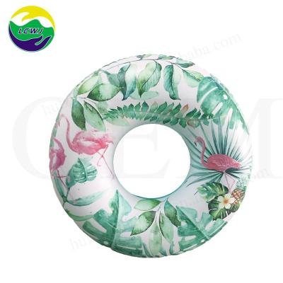 China Donut Ins Flamingo Tubos de Natação Anel de Natação Inflável de 60 cm Para Adultos à venda