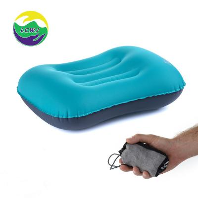 China Muebles para el exterior inflables de 47 cm de TPU almohada de viaje para el cuello en venta